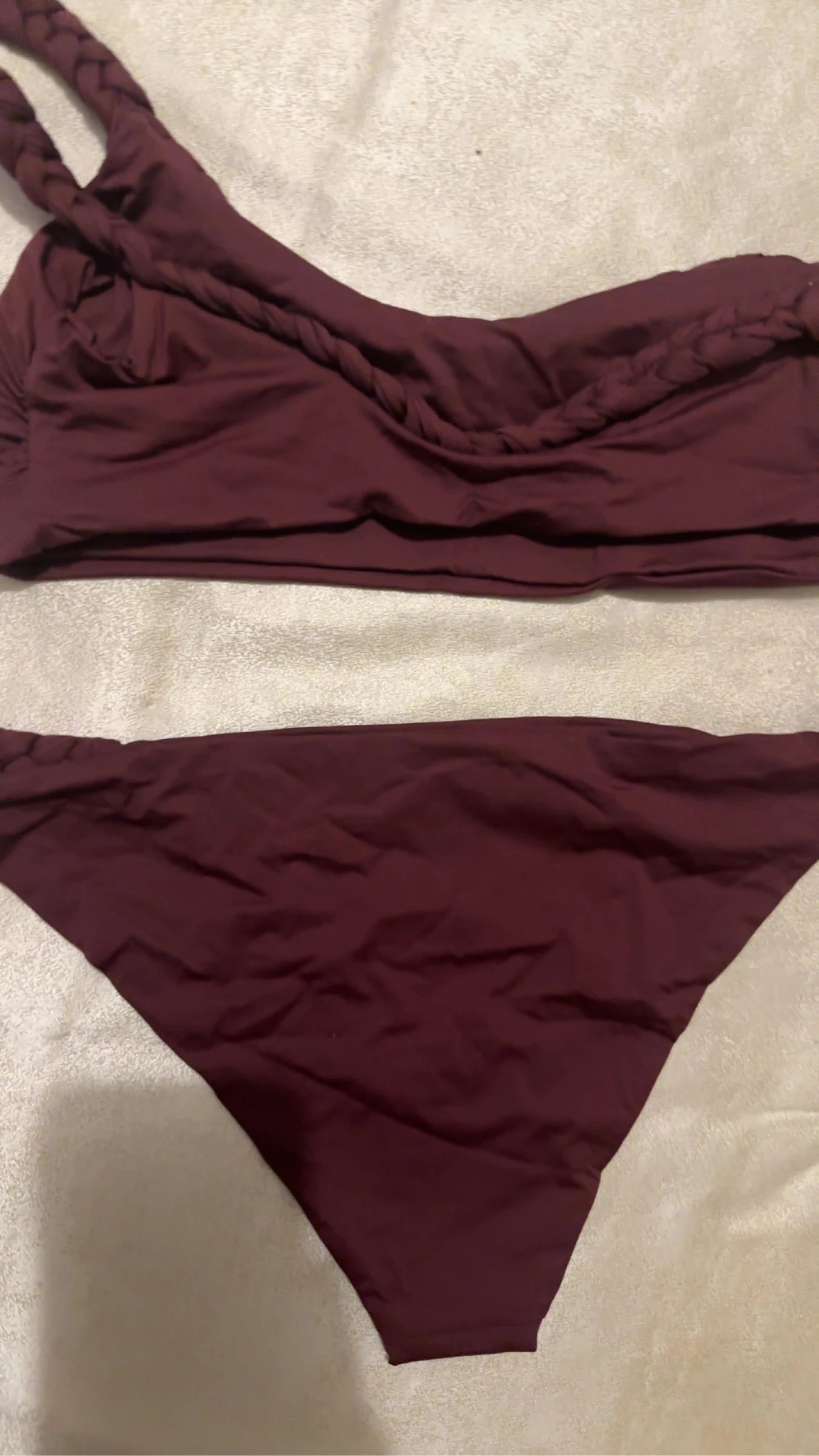 Badpak KHAVEN kleur aubergine-nieuw met etiket-maat M/L – photo 4
